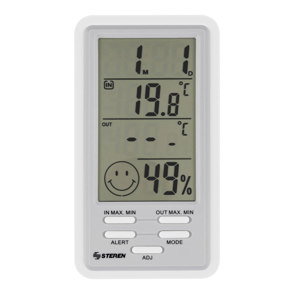 Term Metro Digital Para Medir Interiores Exteriores Con Sensor De